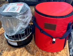 美品 アルパカストーブ ケース 五徳セット 検）キャンプ アウトドア