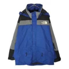 90年代 THE NORTH FACE ノースフェイス GORE-TEX マウンテンパーカー アウトドア ブルー(メンズ XL相当)中古 古着 X5160