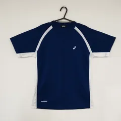 asics　アシックス　メンズ　Mサイズ　半袖　シャツ　メッシュ　ポリエステル100%　ASR3-20Eのサムネイル
