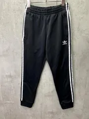 adidas アディダス SST トラック パンツ sizeS/ブラック ■◇ レディース