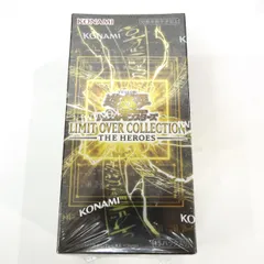【未開封】遊戯王 OCG デュエルモンスターズ LIMIT OVER COLLECTION -THE HEROES- BOX 1パック4枚入り×15パック入り