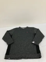 送料無料★FILA フィラ★裏起毛　トレーナー　スウェットシャツ　ニット★メンズ　Lサイズ　#80313sj153