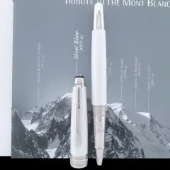 モンブラン トリビュート クラシック 163 ソリテア 水性ペン ローラーボールペン マイスターシュテュック ボールペン