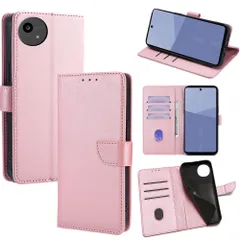 AQUOSwish5/AQUOSwish4 手帳型スマホケース おしゃれ｜マグネット式｜カード収納・現金OK｜多機種対応 【ピンクゴールド PDK】