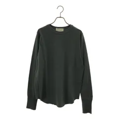 【新品】  L'Appartement / アパルトモン | AMERICANA CREWNECK LONG SLEEVE TEE カットソー | チャコールグレー | レディース