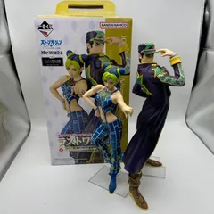 一番くじ　ジョジョの奇妙な冒険　ストーンオーシャン　The way to heven　ラストワン賞　空条徐倫＆空条承太郎　フィギュア　バンダイ　バンダイナムコ　（ME28-3833）