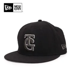 ニューエラ【ＮＥＷ ＥＲＡ】59FIFTY 読売ジャイアンツ TGロゴ ブラック キャ ップ 帽子 CAP ユニセックス 吸水速乾 プロ野球のサムネイル