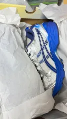 アシックス x THE MUSEUM VISITOR ザミュージアムビジター ゲル カヤノ 14 タートルネック YOUTH IN THE SHADE SHADE Ver. ILLUSION ブルー