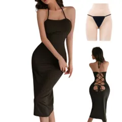 [MORApink] セクシー ボディコン ワンピース コスプレ コスチューム 過激 タイト 透け シースルー OL 女教師風 ナイトウェア レディース 衣装 人気 ランジェリー (ブラック) [ブラック]