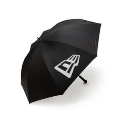 NEW ERA ニューエラ ゴルフアンブレラ フラッグロゴ ブラック 14470862 ゴルフ傘 晴雨兼用 撥水 カーボン骨 NEW ERA GOLFのサムネイル