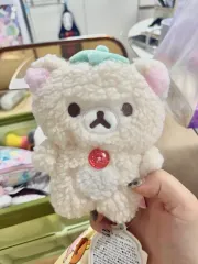 コリラックマ いちご ボア ポーチ