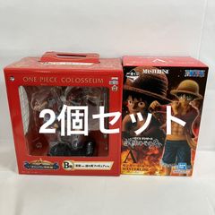 미개봉 이치 반 복권 원피스 ONE PIECE 루피 피규어 2 개 세트 SF3684 c099
