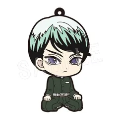 愈史郎 鬼滅の刃 ぺたん娘ラバーストラップ 無限城編 第一章Ver. TypeA グッズ 鬼滅 ストラップ