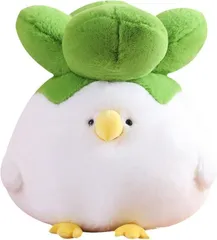 NASSIA ぬいぐるみ 白菜 鳥 面白い かわいい おもしろグッズ 抱き枕 癒しグッズ プレゼント (25cm)のサムネイル