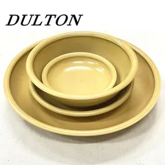 DULTON ダルトン CHUNKY チャンキー 食器 皿 サイズ別 4枚SET マスタードのサムネイル