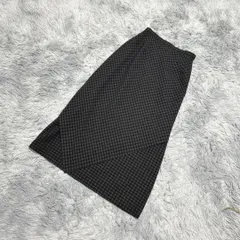 【美品】全日本婦人子供服工業組合連合会 チェック柄ロングスカート(9)カジュアル