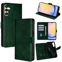 Samsung GalaxyA25 5G/GalaxyA55/GalaxyS25Ultra/GalaxyS26/GalaxyS26Ultra 手帳型スマホケース おしゃれ｜マグネット式｜カード収納・現金OK｜多機種対応 【グリーン PDK】