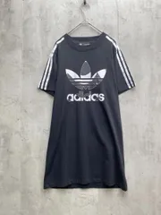 adidas Marimekko アディダス マリメッコ Tシャツドレス ワンピース sizeS/ブラック ■◆レディース