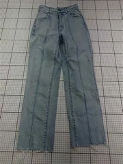 ◇ Θ リエンダ rienda ストレートデニムパンツ 25サイズ ライトブルー レディース E  【1603020012269】