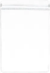 NASSIA 100枚セット ジュエリー袋 pvc アクセサリー袋 透明 変色防止 ジッパー付き袋 密封 包装袋 (クリア,  6x8cm)