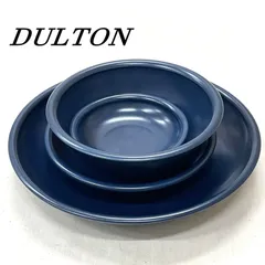 DULTON ダルトン CHUNKY チャンキー 食器 皿 サイズ別 4枚SET ネイビーのサムネイル