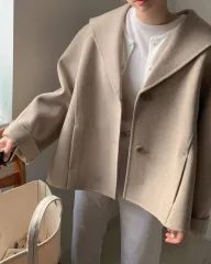 VEGETABLE ウール100 セーラーコート