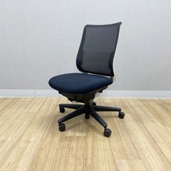 コクヨ ミトラ スタンダードバック メッシュ ランバーサポート付 肘無 オフィスチェア ブラック