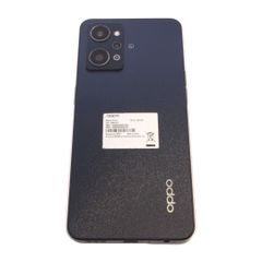 中古＊ Oppo Reno 7a ブルー 背面割れ - メルカリ