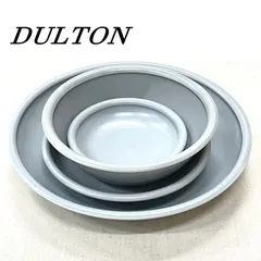 DULTON ダルトン CHUNKY チャンキー 食器 皿 サイズ別 4枚SET グレーのサムネイル