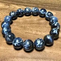  〔K2112-1〕12.5mm 高品質 ブルーピーターサイト ブレスレット