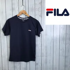FILA フィラ  ロゴ コットン 半袖Tシャツ　サイズM