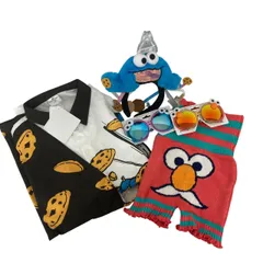 未使用/タグ付/USJ/セサミストリート/サングラス/カチューシャ/シャツ/大量/まとめ/RS0586