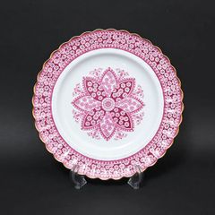 1級品 マイセン インドの華 リッチピンク プレート20㎝【美品】 - メルカリ