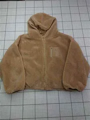 ◇ ⊇ ウィゴー WEGO ボアリバーシブルフーディジャケット ベージュ系 F レディース E  【1603020007906】