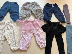 女の子ズボンレギンス 8枚まとめ アテアテスタジオ VIVIDアイ ミニPOINT