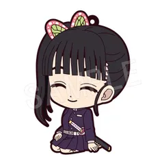 栗花落カナヲ 鬼滅の刃 ぺたん娘ラバーストラップ 無限城編 第一章Ver. TypeB グッズ 鬼滅 ストラップ