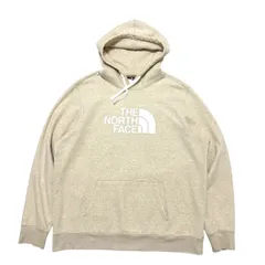 古着 ザノースフェイス THE NORTH FACE スウェットパーカー プルオーバー クリーニング済み メンズXL ベージュ系統
