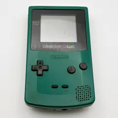 【ジャンク品】 ゲームボーイカラー（グリーン）CGB-001 【260315】