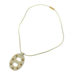 エルメス シェーヌダンクルネックレス  【Aランク】【中古】