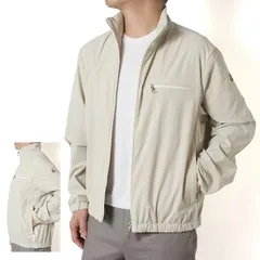 26SSモデル モンクレール MONCLER DANBY ワッペン付き ジャケット ジップアップブルゾン【ホワイトアイボリー】 1A00156 599DW 050/【2026SS】m-outer
