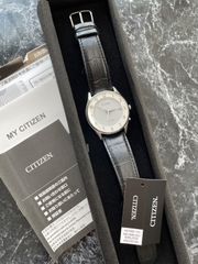 極美品 CITIZEN 機械式腕時計 革バンド - メルカリ
