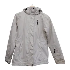 L.L.Bean エルエルビーン ナイロンジャケット XS レディース 白 ホワイト フード取外し可 軽量 アウトドア 春アウター ライトアウター マウンテンパーカー コンパクト タイ製 古着