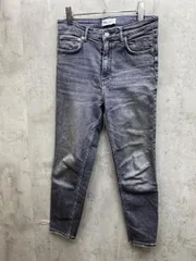 ZARA ザラ デニムパンツ size40/黒 ■■レディース