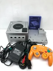 ＮＧＣ　ゲームキューブ 本体 シルバー ゲームボーイプレーヤー付き キズ･汚れ･変色あり 初期動作確認ＯＫ