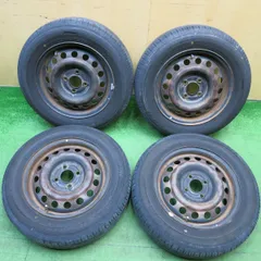 4本価格！22年★165/70R14 ECOFINE スチール ホイール エコファイン 14インチ PCD100/4H★6022619HAノのサムネイル
