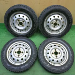 バリ溝！9分★スタッドレス 155/65R13 ブリヂストン ブリザック VRX2 スチール ホイール 13インチ PCD100/4H★6022616HAスのサムネイル