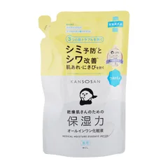 KANSOSAN 乾燥さん 薬用しっとり化粧液 つめ替用 210mL 乾燥 ハリ不足 化粧水 乳液 クリーム スキンケア[ネコポス]のサムネイル