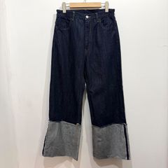 た*く様 Wizzard23aw ユーズドワイドデニム サイズ2 - メルカリ
