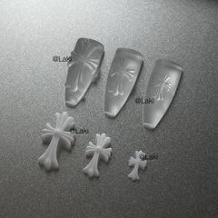 正規品 D.nail モールド クロス 十字架　シリコンモールド　クロムハーツ 正規品 D.nail クロス シリコンモールド クロムハーツ クロスモールド