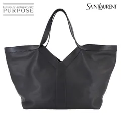 未使用 展示品 サンローラン SAINT LAURENT Y トート バッグ レザー ブラック 817602 Y Tote Bag 90313957のサムネイル